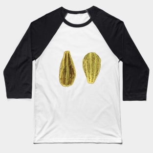 Anise seeds under the microscope Baseball T-Shirt